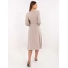 Suknelė Italy Moda Sukienka-IT-SK-21900.00-smėlio spalva
