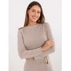 Suknelė Italy Moda Sukienka-IT-SK-21900.00-smėlio spalva