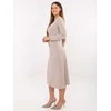 Suknelė Italy Moda Sukienka-IT-SK-21900.00-smėlio spalva