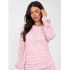 Suknelė Italy Moda Sukienka-IT-SK-9913.30-jasny rožinė