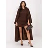 Suknelė Italy Moda Sukienka-IT-SK-9975.99-ruda