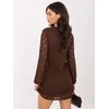 Suknelė Italy Moda Sukienka-IT-SK-9975.99-ruda