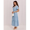 Suknelė Italy Moda Sukienka-IT-SK-A8098TSNZ.93-šviesiai mėlyna