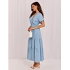 Suknelė Italy Moda Sukienka-IT-SK-A8098TSNZ.93-šviesiai mėlyna