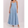 Suknelė Italy Moda Sukienka-IT-SK-A9221QYTS.15-šviesiai mėlyna