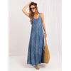 Suknelė Italy Moda Sukienka-IT-SK-FL9222QYTS.94-ciemny mėlyna