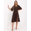 Suknelė Italy Moda Sukienka-MI-SK-121008.84-ciemny ruda