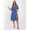 Suknelė Italy Moda Sukienka-MI-SK-121008.84-ciemny mėlyna