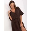 Suknelė Italy Moda Sukienka-MI-SK-121008.84-ciemny ruda