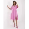 Suknelė Italy Moda Sukienka-MI-SK-121008.84-rožinė