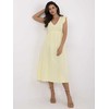 Suknelė Italy Moda Sukienka-MI-SK-122126.77-jasny geltona