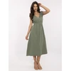 Suknelė Italy Moda Sukienka-MI-SK-122126.77-khaki