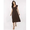 Suknelė Italy Moda Sukienka-MI-SK-122126.77-ruda