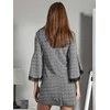 Suknelė Italy Moda Sukienka-MI-SK-17331.91-juoda-balta