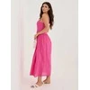 Suknelė Italy Moda Sukienka-MI-SK-22586.62-fuksjowy