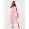 Suknelė Italy Moda Sukienka-MI-SK-26044.79-jasny rožinis