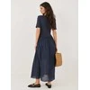 Suknelė Italy Moda Sukienka-MI-SK-26044.79-tamsiai mėlyna