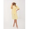 Suknelė Italy Moda Sukienka-MI-SK-32807-1.17P-jasny geltona
