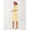 Suknelė Italy Moda Sukienka-MI-SK-32807-1.17P-jasny geltona