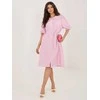 Suknelė Italy Moda Sukienka-MI-SK-32807.55-rožinė