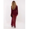 Suknelė Italy Moda Sukienka-MI-SK-3310.63-bordinė