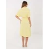 Suknelė Italy Moda Sukienka-MI-SK-3426.91-jasny geltona