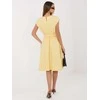Suknelė Italy Moda Sukienka-MI-SK-3430-1.01-jasny geltona