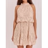 Suknelė Italy Moda Sukienka-MI-SK-3929861.10-smėlio spalva