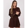Suknelė Italy Moda Sukienka-MI-SK-4303.62-ruda