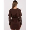 Suknelė Italy Moda Sukienka-MI-SK-4303.62-ruda