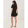 Suknelė Italy Moda Sukienka-MI-SK-4313.83-juoda