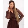 Suknelė Italy Moda Sukienka-MI-SK-61430.62-ruda
