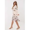 Suknelė Italy Moda Sukienka-MI-SK-82877.12P-jasny smėlio spalva