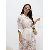Suknelė Italy Moda Sukienka-MI-SK-82877.12P-smėlio spalva