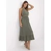 Suknelė Italy Moda Sukienka-MI-SK-88573.83-khaki