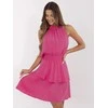 Suknelė Italy Moda Sukienka-MI-SK-92166.71P-fuksjowy