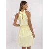Suknelė Italy Moda Sukienka-MI-SK-92166.71P-jasny geltona