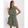 Suknelė Italy Moda Sukienka-MI-SK-92166.71P-khaki