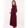 Suknelė Italy Moda Sukienka-MI-SK-92400.17-bordinė