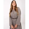 Suknelė Italy Moda Sukienka-MI-SK-92400.17-ciemny bezowy