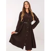 Suknelė Italy Moda Sukienka-MI-SK-92400.17-ciemny ruda