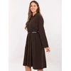Suknelė Italy Moda Sukienka-MI-SK-92400.17-ciemny ruda