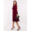 Suknelė Italy Moda Sukienka-MI-SK-92477.18P-bordinė