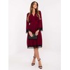 Suknelė Italy Moda Sukienka-MI-SK-92477.18P-bordinė