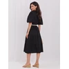 Suknelė Italy Moda Sukienka-MI-SK-92950.81-juoda
