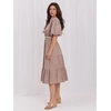 Suknelė Italy Moda Sukienka-MI-SK-92950.81-ruda