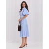 Suknelė Italy Moda Sukienka-MI-SK-92950.81-šviesiai mėlyna