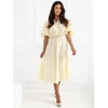 Suknelė Italy Moda Sukienka-MI-SK-92950.90-jasny geltona