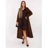 Suknelė Italy Moda Sukienka-MI-SK-A1418.36-ruda