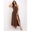 Suknelė Italy Moda Sukienka-MI-SK-A1845.95-ruda